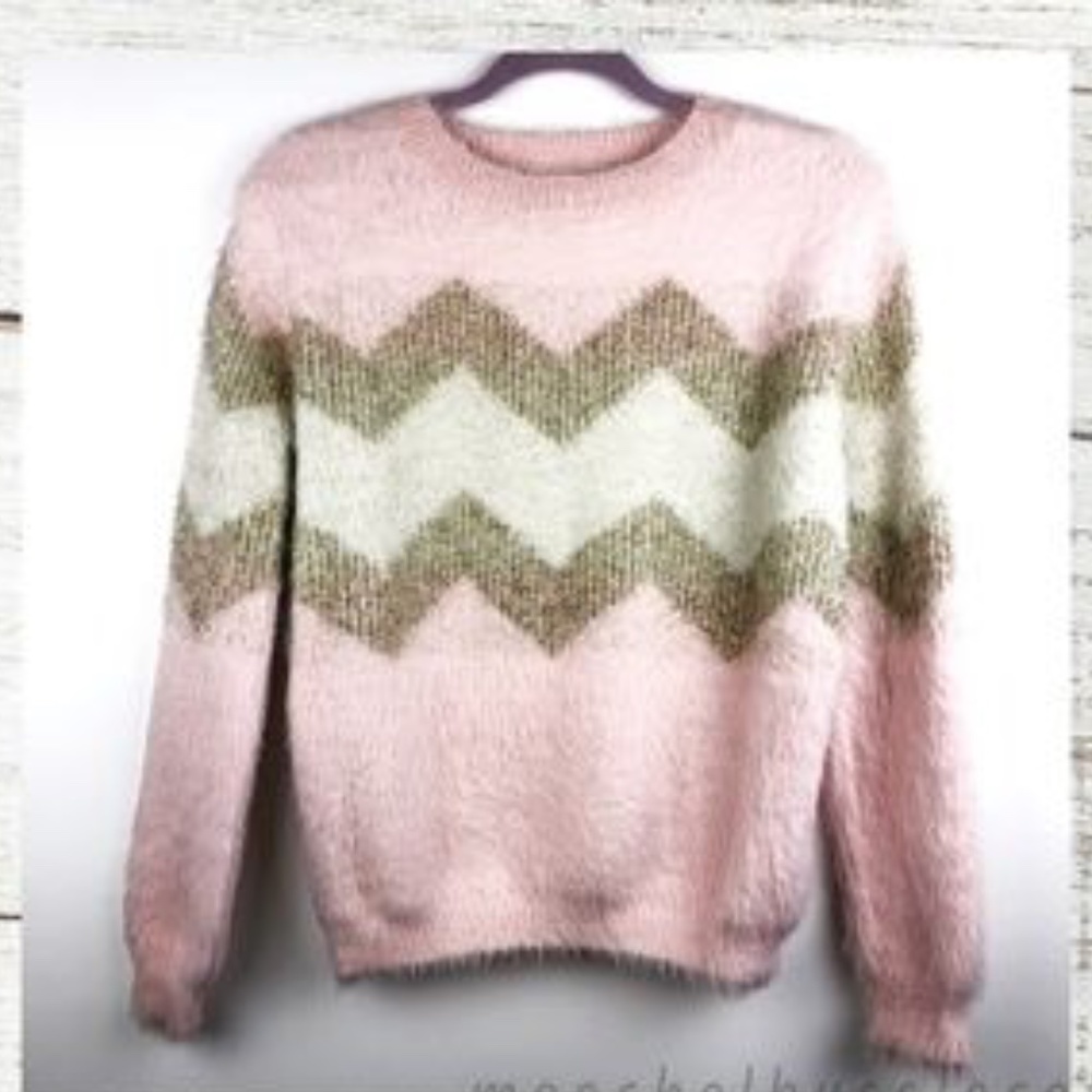 Ivy Rose Faux Angora Sweater Size Sm